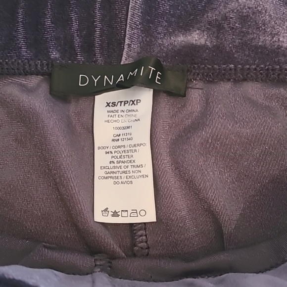 Dynamite velvet leggings - Picture 4 of 6